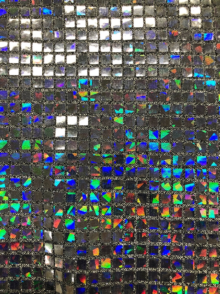❤️オーダー製作お受付用　確認用生地一部 329❤️ 160431<br>ヒデジー ニット スパン スクエア 四角形 スパンコール<br